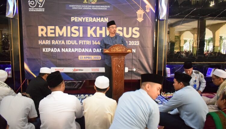 Lapas Kelas I Malang Berikan Remisi Khusus ke Ribuan WBP