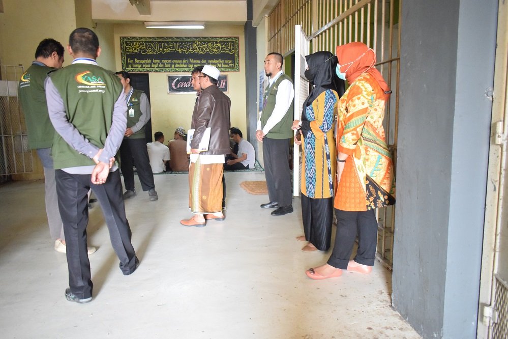 BAZNAS RI dan YASA Malang ke Lapas Kelas I Malang guna Tinjau Program Pembinaan Kepribadian 1 1A