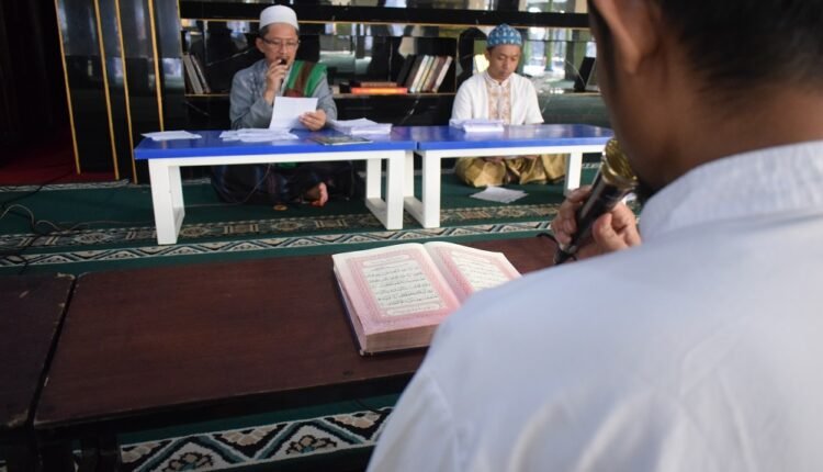 Lapas Kelas I Malang Adakan Khataman Bersama Syawalan di Masjid At Taubah