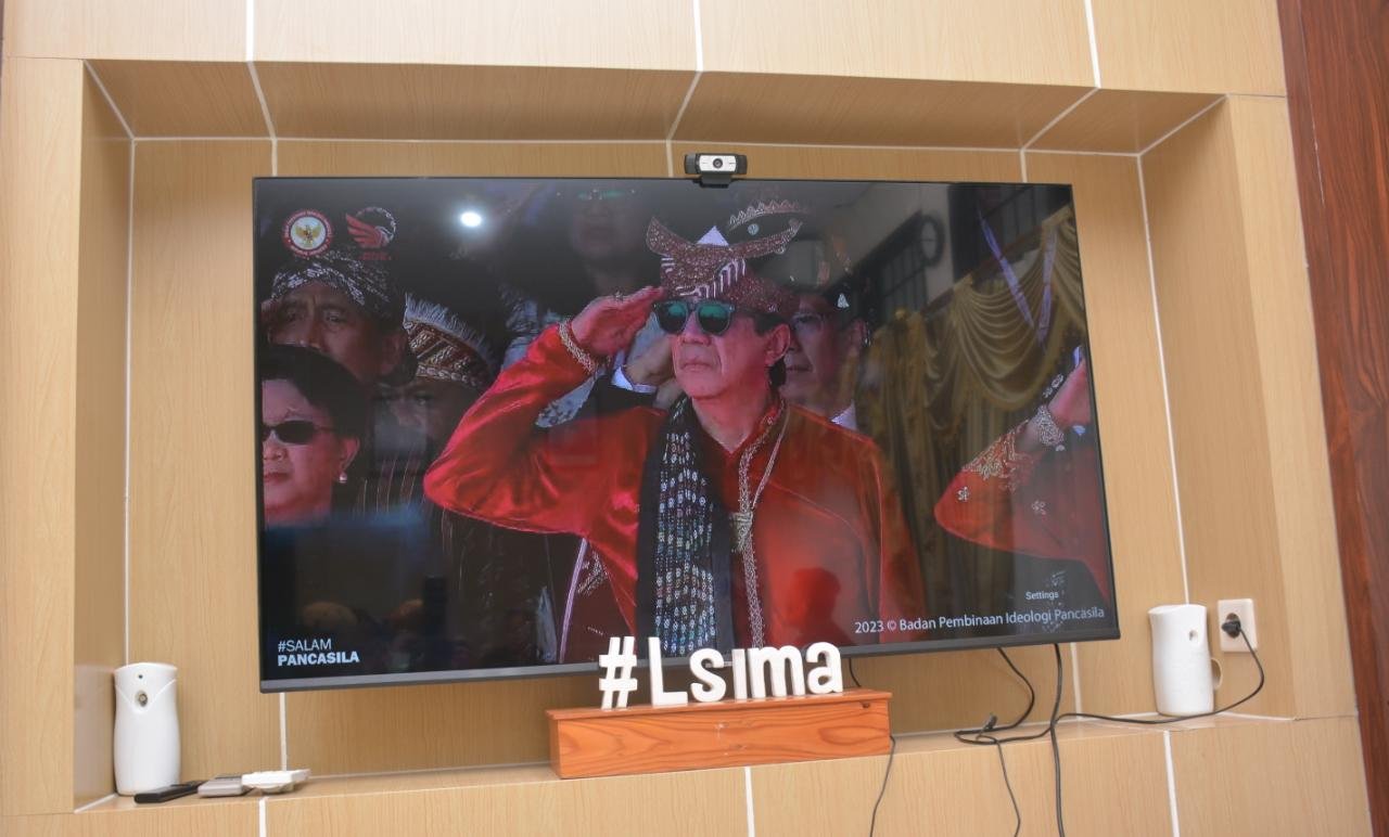 Lapas Kelas I Malang Ikut Upacara Peringatan Hari Lahir Pancasila via Online