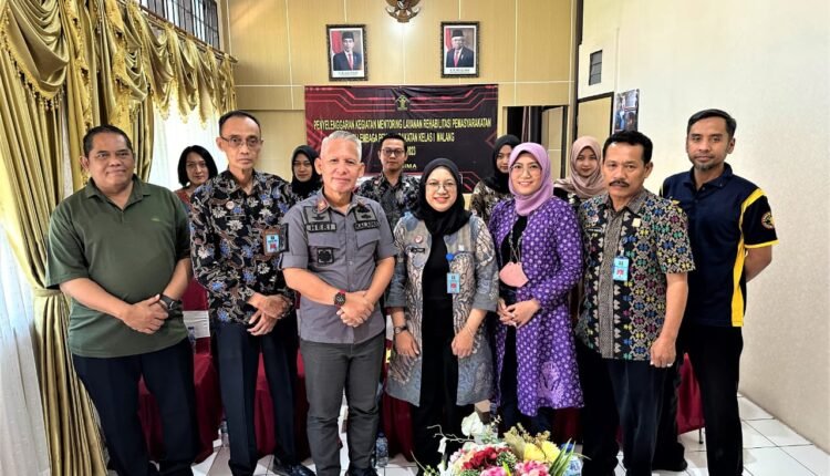 Mentoring Rehabilitasi Pemasyarakatan Lapas Kelas I Malang oleh Kanwil Kemenkumham Jatim