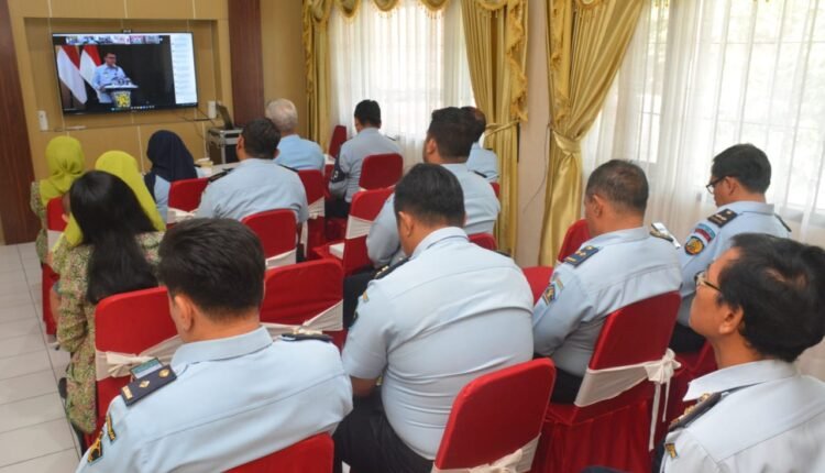 Hari Anak Nasional 2023, Lapas Kelas I Malang Ikuti Seminar Motivasi Family Support Online