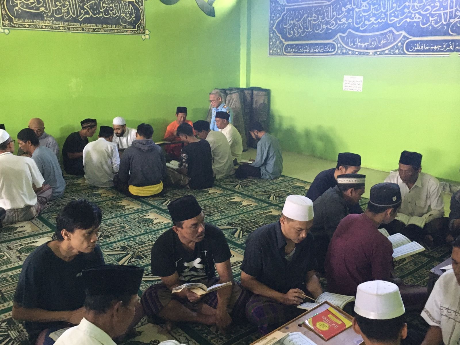 Pembelajaran AlQuran Metode Ummi Dapat Pengawasan Kalapas Kelas I Malang
