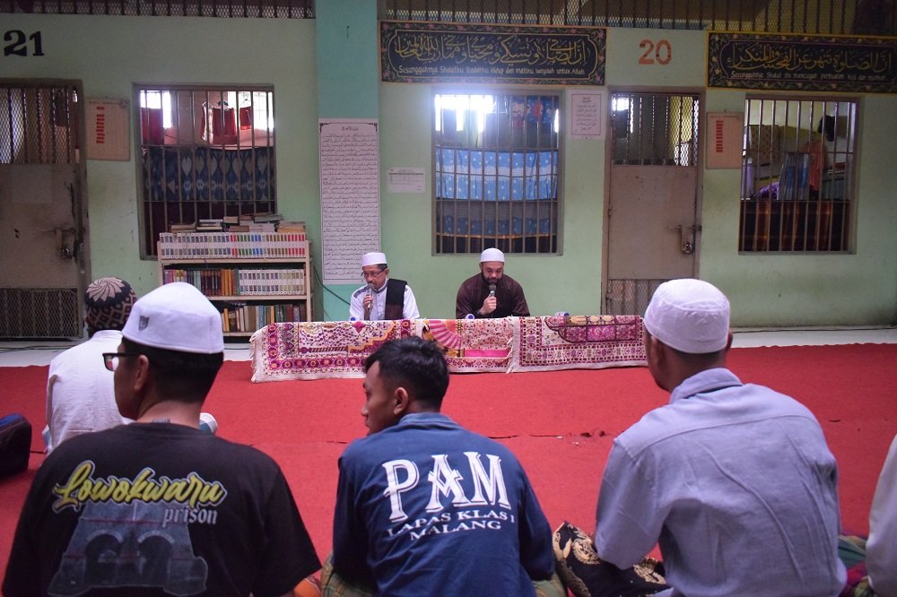 Pondok Pesantren At Taubah Lapas Kelas I Malang Gelar Istighosah Bersama