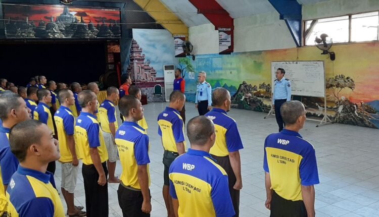 WBP Admisi Orientasi Ditinjau Langsung Kalapas Kelas I Malang