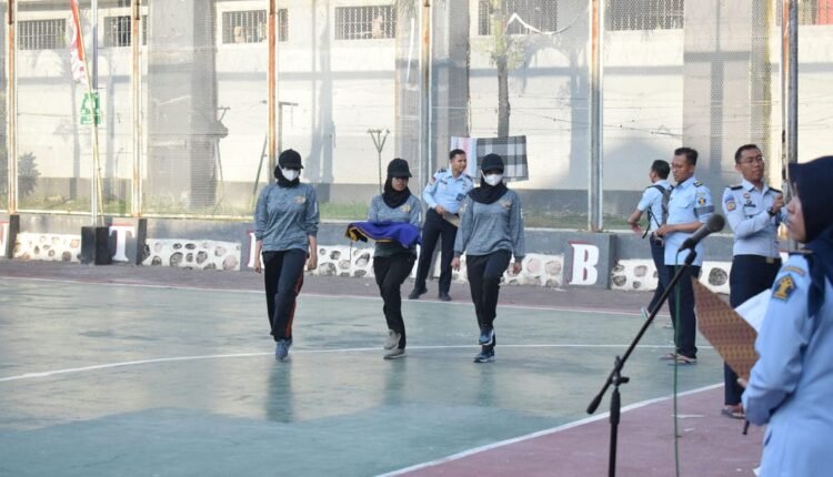 Begini Persiapan Upacara 17 Agustus di Lapas Kelas I Malang