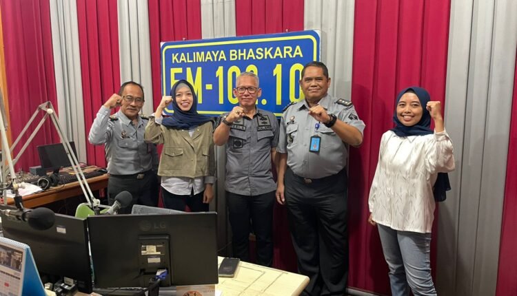 Kalapas Kelas I Malang Ngopi di Kalimaya Bhaskara FM