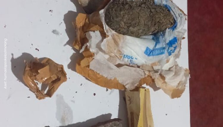 Pelemparan Ganja kembali digagalkan Petugas Lapas Kelas I Malang!