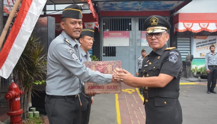 Pisah Sambut Pejabat Struktural Lapas Kelas I Malang yang Baru