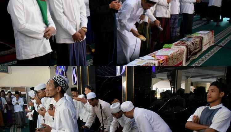 Sambut Hari Santri, WBP Lapas Kelas I Malang Gelar Sholawat Al Banjari