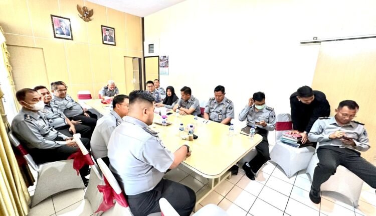 Lapas Kelas I Malang Ikuti Supervisi Pagu Anggaran 2024